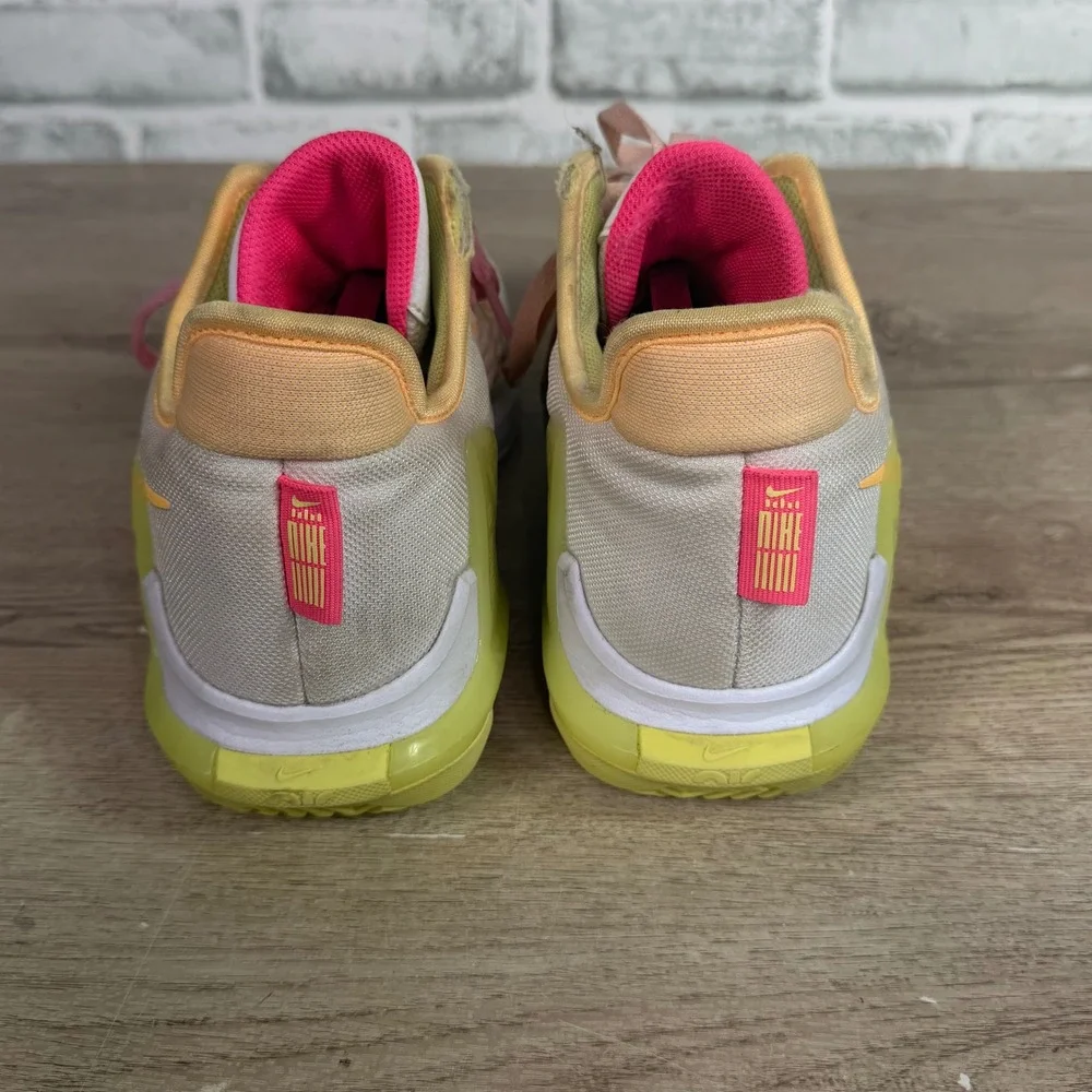 Nike Air Zoom GT Cut 2 Basketball Shoes Orange Pink Mens 8